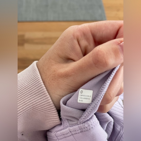 Lululemon Align Strappy Ribbed Tank Top Lavender - Picture 5 of 5